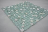 Glass Marmor Wrfelmosaik